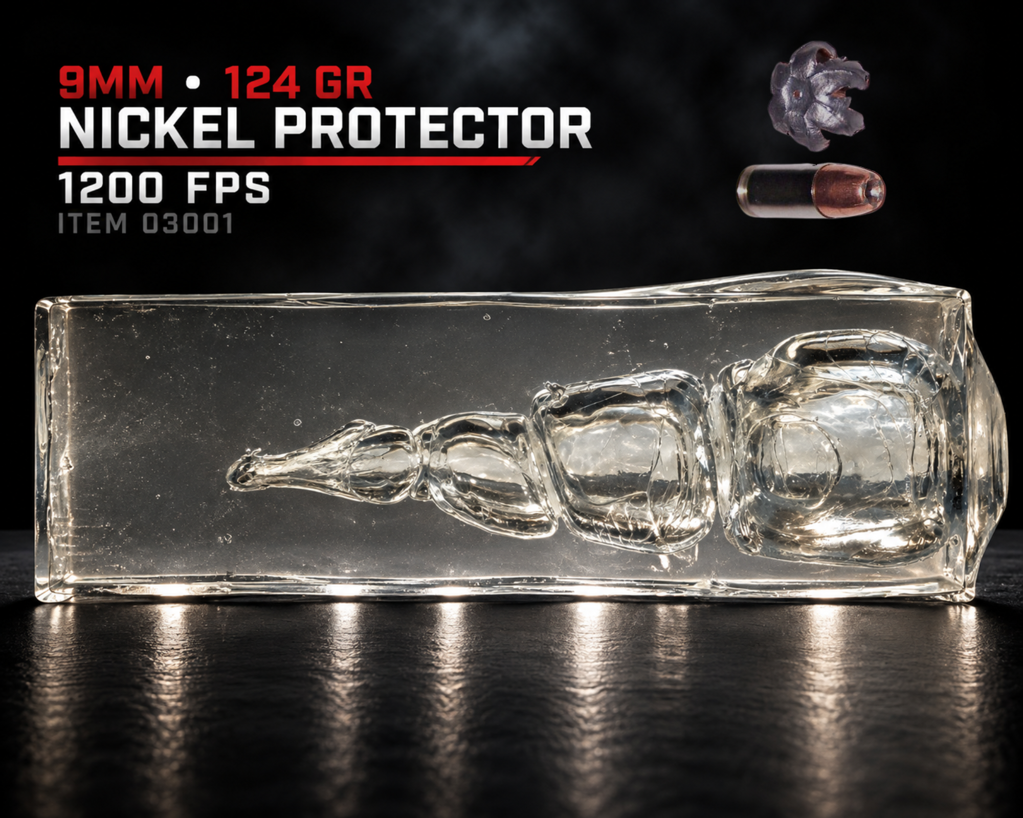 9mm 124gr JHP Protector – 20 Rounds - Image 2
