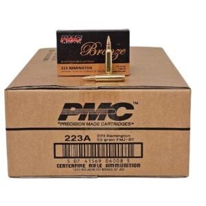 PMC Bronze .223 Remington 55 Grain FMJ – 1,000 Count Case
